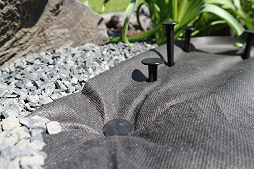 100 Stück Erdnägel zur Befestigung von Unkrautvlies (Made in Germany) - 8