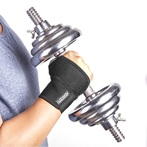 LUZWAY Handgelenkbandage Sehnenscheidenentzündung Verstellbare, Handgelenkstütze, Handgelenk Unterstützung,Einstellbare Handgelenkschoner Wrist Wraps für Alltag Fitness ,Sport, Boxen und Kraftsport ,Handbandage Beide Hände Gültig - 7