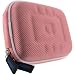 Produktbild igadgitz Pink EVA Hart Tasche Schutzhülle für Transcend Storejet ESD400 128GB 256GB 512GB 1TB Tragbare Externe Festplatte Etui Case Cover