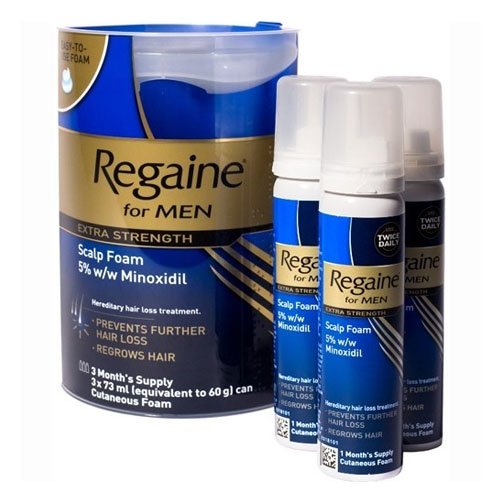 Regaine for Men Foam Triple Pack