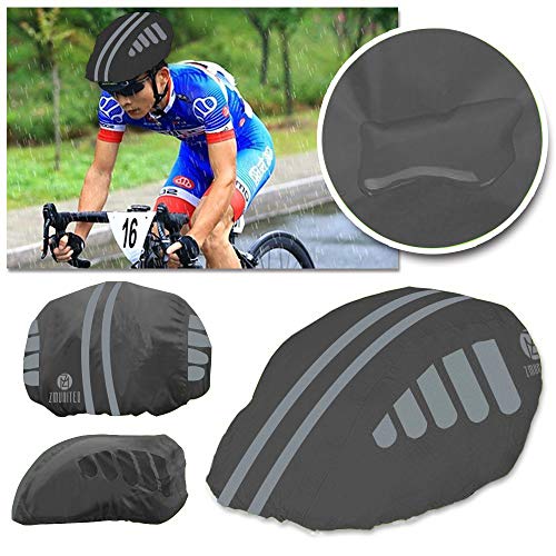 Bicycle Helmet Rain Cover With Reflective Strip,High Visibility