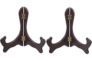 Tincogo Cavalletti in legno da 15,2 cm, set da 2