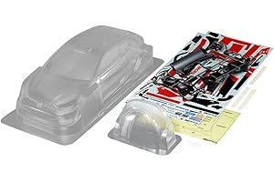 Tamiya 51707 Kit de Coche Toyota GR Yaris Hybrid WB257 - Accesorios para Coche radiocontrol, carrocería de Recambio, RC, modelismo, Multicolor