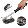 Bbq Grillbrste Censky Grillbrste Mit Schaber Safe 18 Edelstahl Staines 3 In 1 Bbq Reinigungsbrste Lange Griff Reiniger Fr Koch Roste Racks Burner
