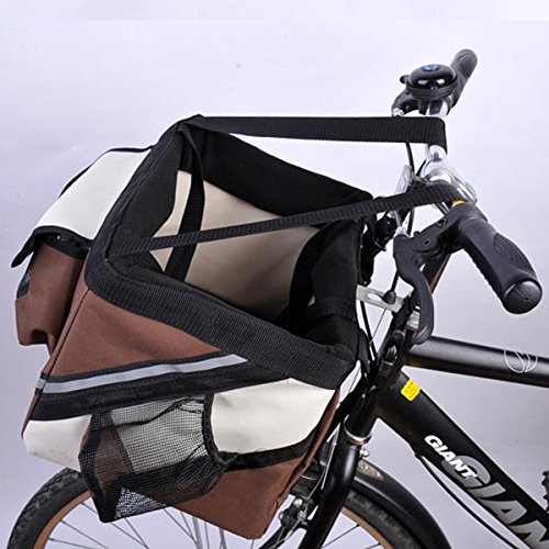EZI-Folding-Bicycle-Front-Carrier-Small-Pet-Basket-Outdoor-Travel-Coffee-Bag
