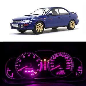 WLJH Pink Instrument Panel Gauge Cluster Speedometer Meter Bulb Lamp Dash Light Full Conversion Led Kit for 1992-1997 Subaru Impreza, Pack of 25