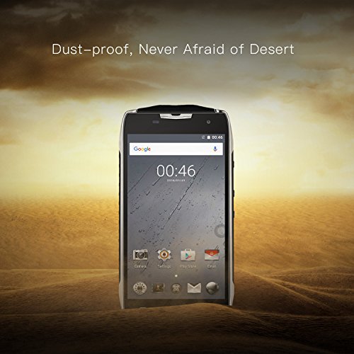 Rugged Phone, DOOGEE T5 IP67 Wasserdichtes Smartphone - WCDMA 3G 4G / LTE FDD Android 6.0 - Tough Outdoor Mobile mit 4500mAh Akku - 3GB RAM + 32GB ROM - 5MP + 13MP Kameras - Duales Erscheinungsbild