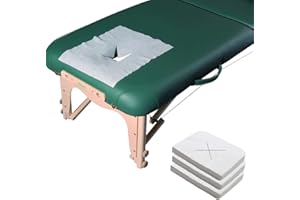 PORTA LITE INNOVATION IN THERAPY Disposable Breathe Hole Cover for Massage Table Treatment Couch and Face Rest- Non Woven Strong Soft Material - Hygienic + Sanitary + Protective + Non Stick + Medical Grade (Pack of 100)