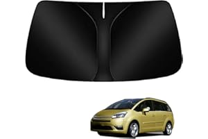 BAYAJIAZ Pare Soleil Voiture Pare Brise Avant pour C4 Grand Picasso 2008-2013 Intérieure Visière Fenêtre Avant Bloque la Chaleur du Soleil et Les UV Pliable Été Accessoires,B