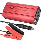 ▶High Power Inverter: bietet 1000W Dauerleistung und 2000W Stoßleistung, wandelt imoli High modifizierte Sinus Auto Power Inverter 12V DC auf 220V AC. Große Aufladung für Handy, Laptop, elektrisches Licht, Digitalkamera, Fernsehapparat, energiesparende Glühlampe, elektrischen Ventilator, elektrischen Rasierapparat, Autoaufnahmegerät und andere Elektronik.