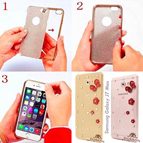 J7 Max Glitter Stylish Samsung J7 Mobile Cover Samsung Galaxy J7