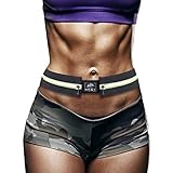 Laufgürtel für Handy, HiHill Wasserdicht Hüfttasche Sport Jogginggürtel Taille T