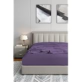 Soley | Jersey |%100 Doğal Pamuklu &Ccedil;ift Kişilik 160 x 200 Lastikli &Ccedil;arşaf M&uuml;rd&uuml;m