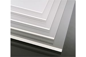 ByMoris - Vetro acrilico 80 x 140 cm (800 x 1400 mm - 2 mm), dimensione/spessore a scelta, taglio su misura, piastra in plastica, lastra, trasparente, lucido