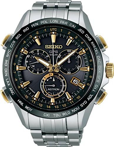 Seiko Astron GPS Mens Solar Titanium SSE007 SSE007J1