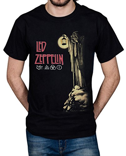Official Led Zeppelin Hermit Unisex T-Shirt Licensed Merch Stairway to Heaven