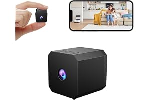 SHENMEILA 1080P HD trådlös WiFi-kamera, säkerhetskamera, minisäkerhetskamera med mörkerseende, HD bärbar WIFI-kamera, intelligent rörelsedetektion, appstyrd, inomhuskamera