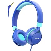 EarFun S1 Kablolu Kulak&uuml;st&uuml; &Ccedil;ocuk Kulaklık - Ayarlanabilir Kafa Bandı - Okul/seyahat/erkek/kız &Ccedil;ocuklar/bilgisayar/tablet I&ccedil;i