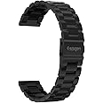 Spigen Modern Fit Band Strap Designed For Samsung Galaxy Watch 46mm (2018) / Galaxy Watch 3 45mm (2020) / Galaxy Watch Gear S3 Classic/Gear S3 Frontier - Black (Watch Not Included)