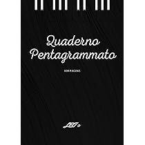 Quaderno Di Musica Pentagrammato - 100 Pagine, Copertina Flessibile - Foto 6
