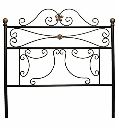 HOGARES CON ESTILO - Cabecero de Forja nacional modelo FORJA_25 para una cama de 150 cms. (Varios colores y medidas disponibles).