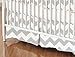 SheetWorld - MINI Crib Skirt (24 x 39) - Grey Chevron Zigzag - Made In USA by sheetworld