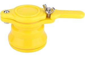 MAGT Vanne pour Extracteur de Miel Outil Apiculture Vanne À Miel Vis en Acier Inoxydable Bee Miel Robinet Vanne À Clapet Outil D'apiculteur Extracteur Equipement D'embouteillage