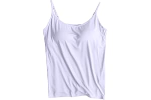 FUNALOE Vest Top with Built in Bra UK Camisole Sleeveless Cami Vest Top Yoga Tank Tops Sports Gym Fitness Tracksuit Tops Stretch Comfort Activewear Vest Gelit Running Tanks Gifts for Women Her