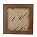 Umiwe(TM) Square Thick Pine Wood Photo Frame Wall Picture Frame (Walnut,7 Inch)With Umiwe Accessory