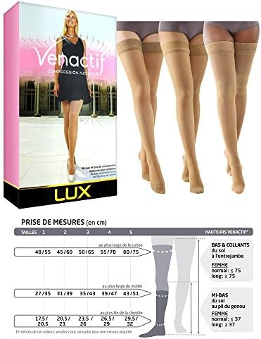 Gibaud Venactif Lux Contention Stocking Class 2 Golden - 1N