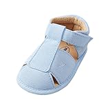 zapatos niños verano 2018  Bebé Niño Suela Blanda Sandalias Antideslizante Verano Zapatos,Azul,0-6 Meses