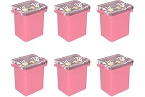 Gebildet 6 fusibili assortiti a forma di scatola Jcase a basso profilo automobilistico 12V-24V per camion, auto e SUV, barche (30A)