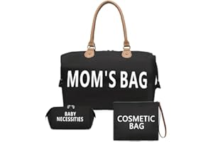 IL MONDO DI NOAH Borsa Parto Mamma, Borsa per il Cambio Pannolini, Borsone Neonato Ospedale