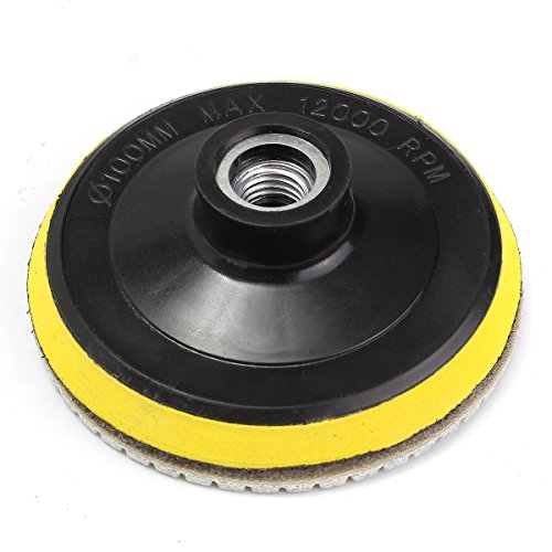 KING DO WAY 16pcs Polierset Polierscheiben 4“ Diamantschleiftopf Diamant Polierscheibe Schleifscheibe polishing pads - 3