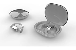 Niderson Open Ear Wireless Earbuds Bluetooth Headphones, Grey Ear Buds for Fitness/Workouts/Travel