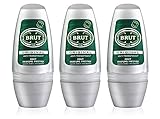 Protección resistente 3 x Brut Original para hombre Roll On Desodorante antitranspirante 50 ml por Faberge