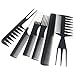 TRIXES 10Pc Salon Hair Styling Hairdressing hairdresser Barber Combs Set