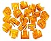 Produktbild LINDY 40481 - RJ45 Port Schloss (20 Stück) Erweiterungskit: Code Orange