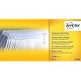 Avery AS020 Tag Attachments for Standard Tagging Gun (20 mm, Box of 5000) - Clear