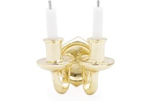 Odoria Miniature 1/12 Bougeoir Chandelier Murale Accessoire Maison de Poupée