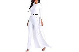 VERWIN Patchwork Overlay Embellished Plain Women's Jumpsuit High-Waist Woman Romper