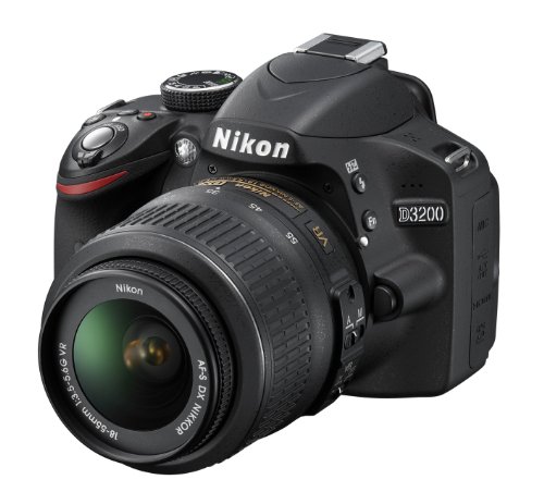 Nikon D3200 SLR-Digitalkamera (24 Megapixel, 7,4 cm (2,9 Zoll) Display, Live View, Full-HD) Kit inkl. AF-S DX 18-55 VR Objektiv schwarz Nikon D3200 SLR-Digitalkamera (24 Megapixel, 7,4 cm (2,9 Zoll) Display, Live View, Full-HD) Kit inkl. AF-S DX 18-55 VR Objektiv schwarz Bilder