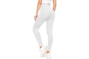 Love My Fashions® Women's Plain High Waisted Legging Stretchy Workout Bottoms Elasticated Soft Full Length Ladies Yoga Tights for Gym and Casualwear