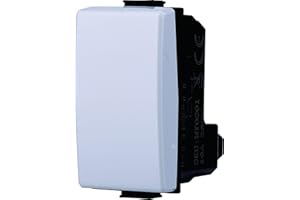 ZOREI Pulsante Normalmente Aperto, Pulsante 1P 16A, Compatibile Con Bticino Matix, Da 1 Posto Modulo (1)