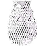Sugarapple Ganzjahres Baby Schlafsack (50 cm - 110 cm Länge u. 35 Farben wählbar) aus 100% Öko-Tex Baumwolle, 2.5 TOG Sommer und Winter mit Druckknöpfen und Reißverschlus
