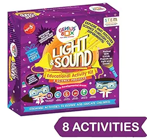 Genius Box - Play some Learning STEM Toy for 5+ Year Age: Light and Sound DIY,Activity Kit, Learning Kit, Educational Kit,Multicolor