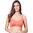 VSTAR Justina Full Support Bra with Double Layered Cups, Moulded Cup Bra for Regular use, Side Shaper Panels for Bust Lift