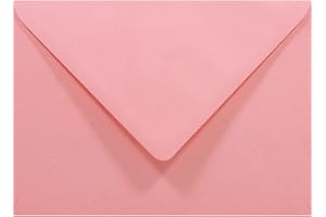 Netuno 100x busta lettere rosa buste colorate formato B6 125 x 175 mm Rainbow 80g buste partecipazioni taglio a punta senza finestra per inviti partecipazioni