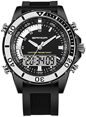 men's dual watch/Outdoor waterproof sports watches/Multi-purpose student electronic tables-B