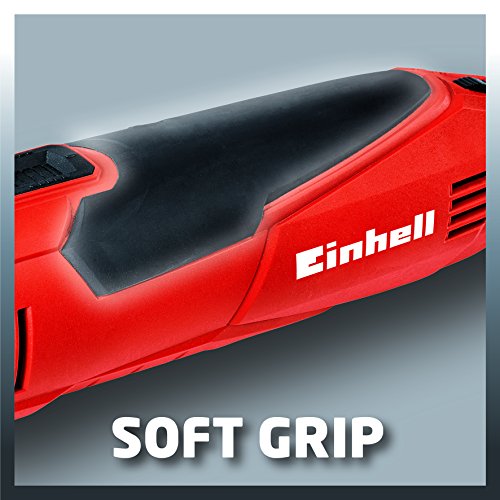 Einhell Multifunktionswerkzeug TC-MG 220 E (220 W, Dreieckschleifplatte, Schleifpapier, Staubabsaugung, Schaber, Tauchsägeblatt) - 8